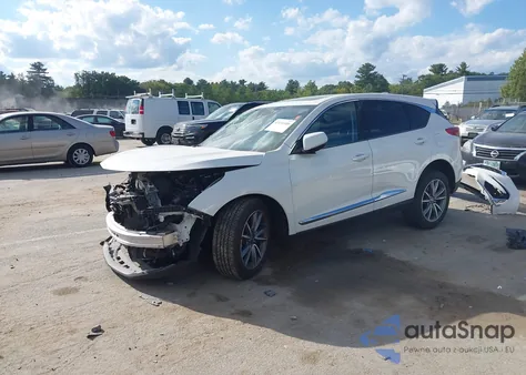2021 Acura Rdx Technology Package from USA, damaged, VIN 5J8TC2H5XML002246
